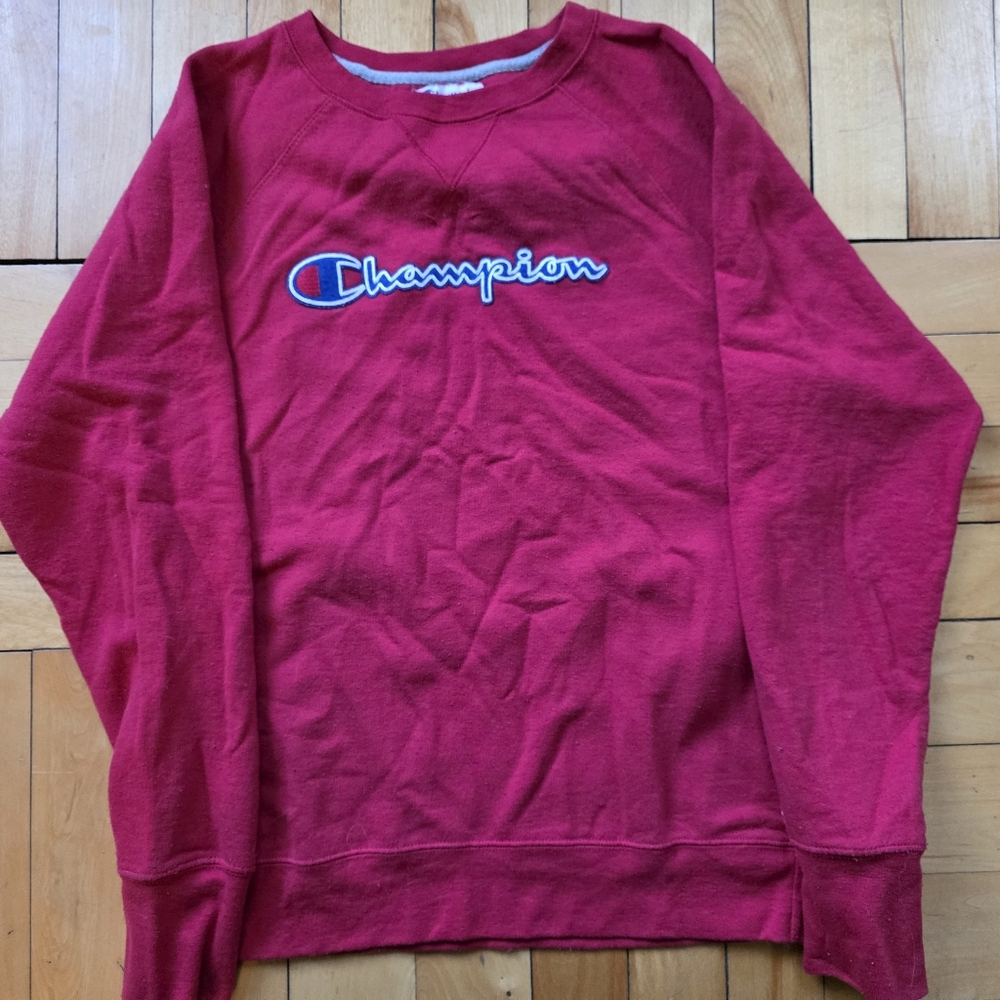 Champion Red Sweatshirt